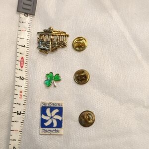 Pin Set trolley from san francisco, shamrock and recycling co.
